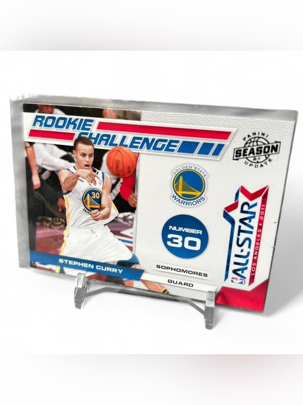 Stephen Curry 2011-12 Panini Season Update Rookie Challenge #14 card